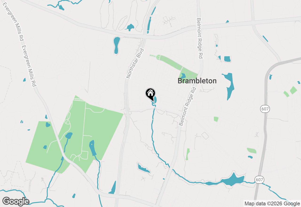 Map of 23104 Sullivans Cove Square, Brambleton, VA 20148