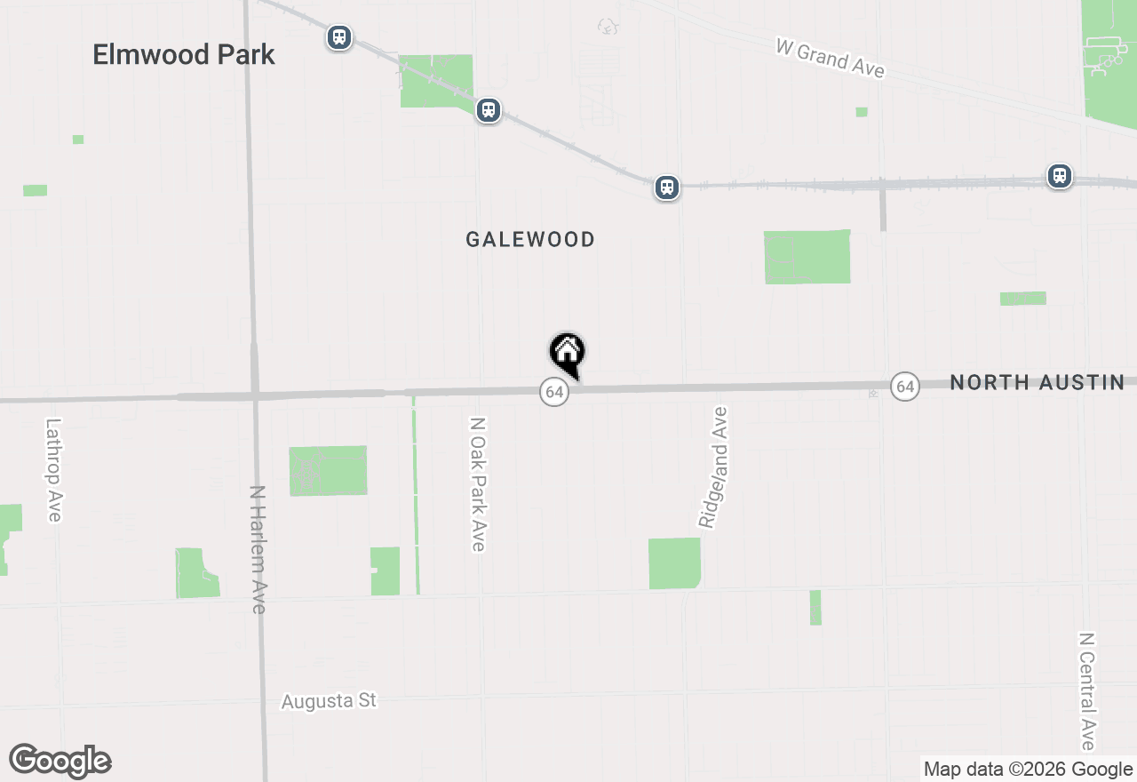 Map of 6605 North Avenue #6605-2, Oak Park, IL 60302