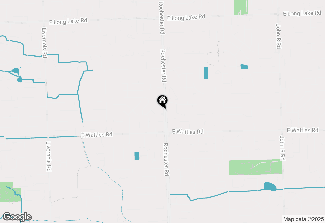 Map of 969 Grand Vista Court, Troy, MI 48085