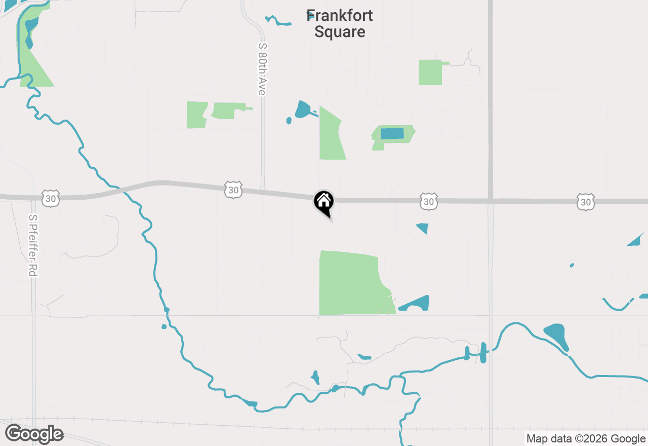 Map of 7757 Coventry Lane, Frankfort, IL 60423