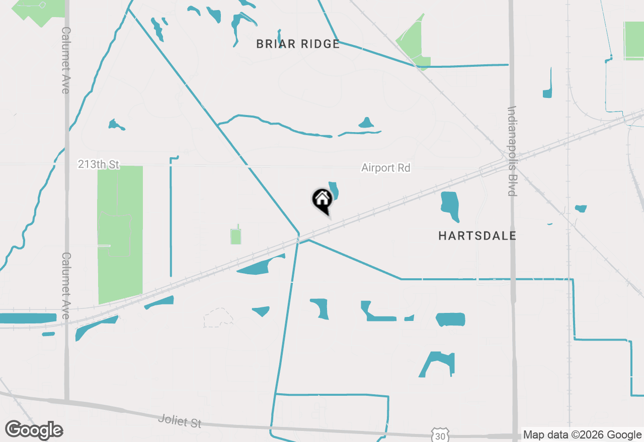 Map of 1447 Charlevoix Way, Schererville, IN 46375