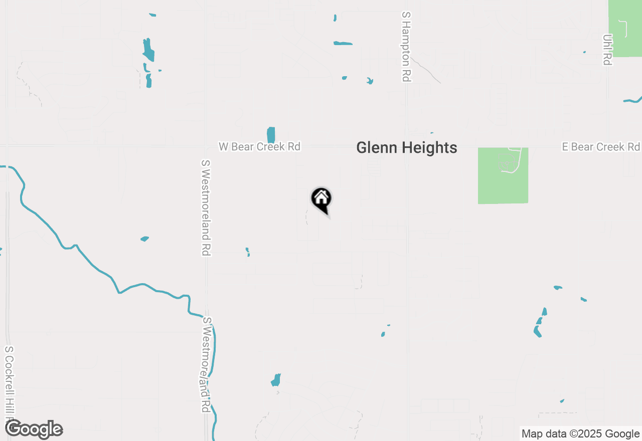 Map of 1908 Sunflower Drive, Glenn Heights, TX 75154