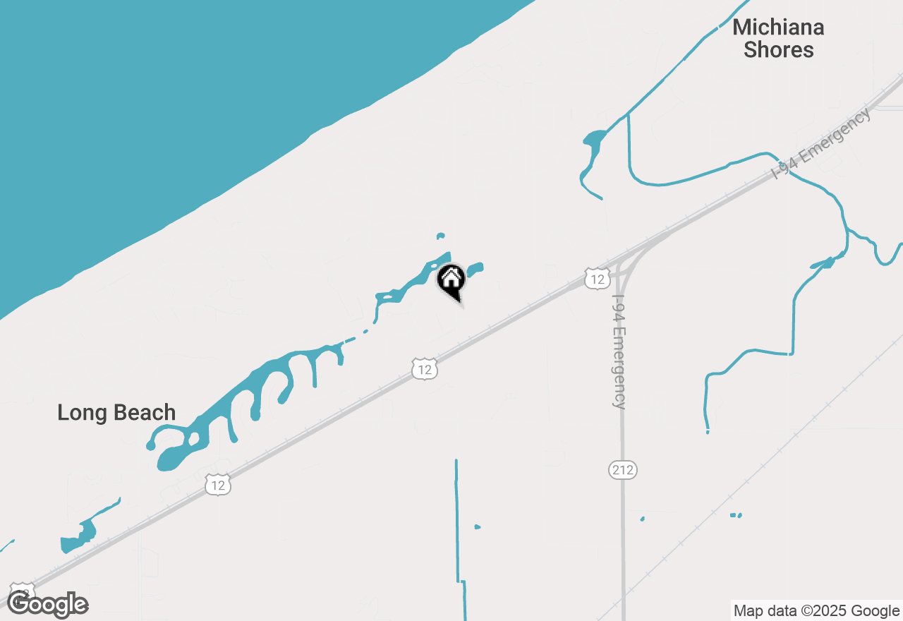 Map of 104 Birch Tree Lane, Michigan City, IN 46360
