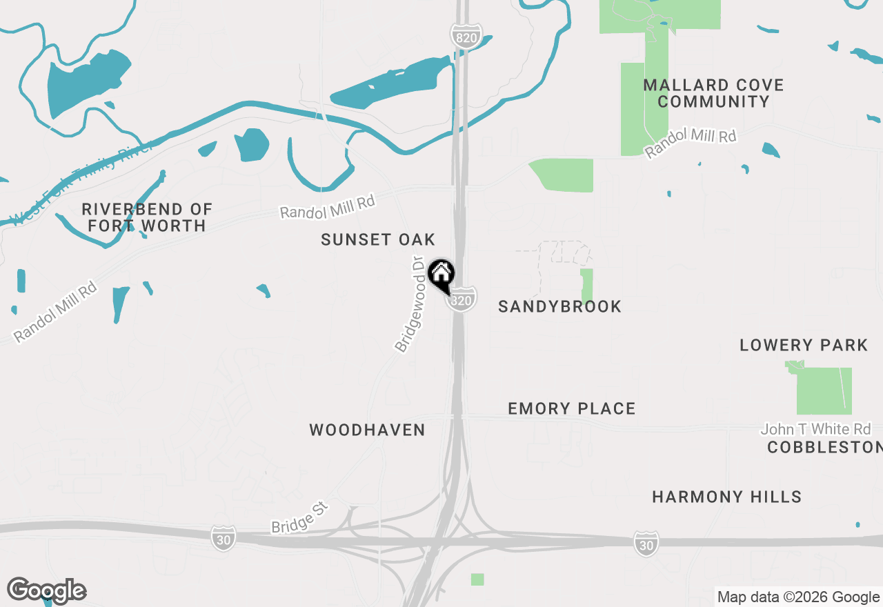 Map of 500 E Loop 820 #1114, Fort Worth, TX 76112