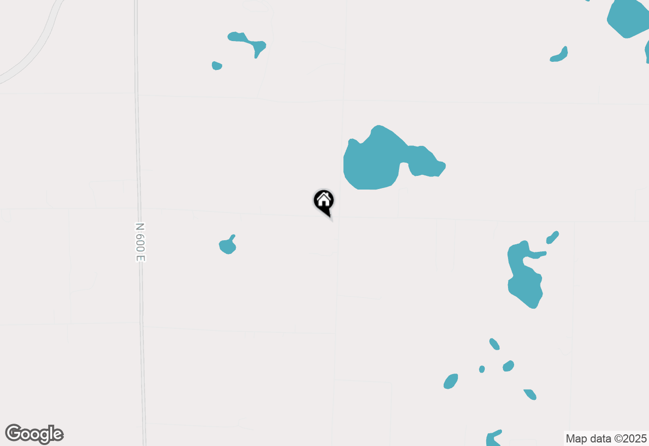 Map of 6922 E 350th N, Rolling Prairie, IN 46371