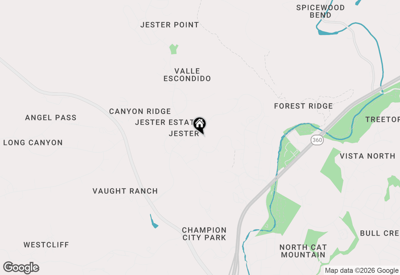 Map of 6904 Peppervine Cv, Austin, TX 78750