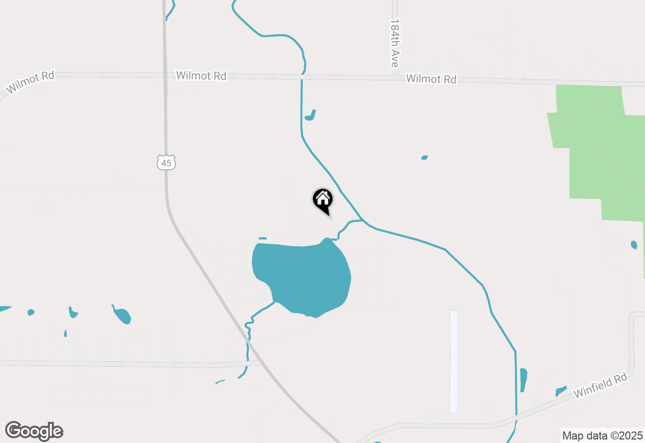 Map of 9925 190th Ave, Bristol, WI 53104