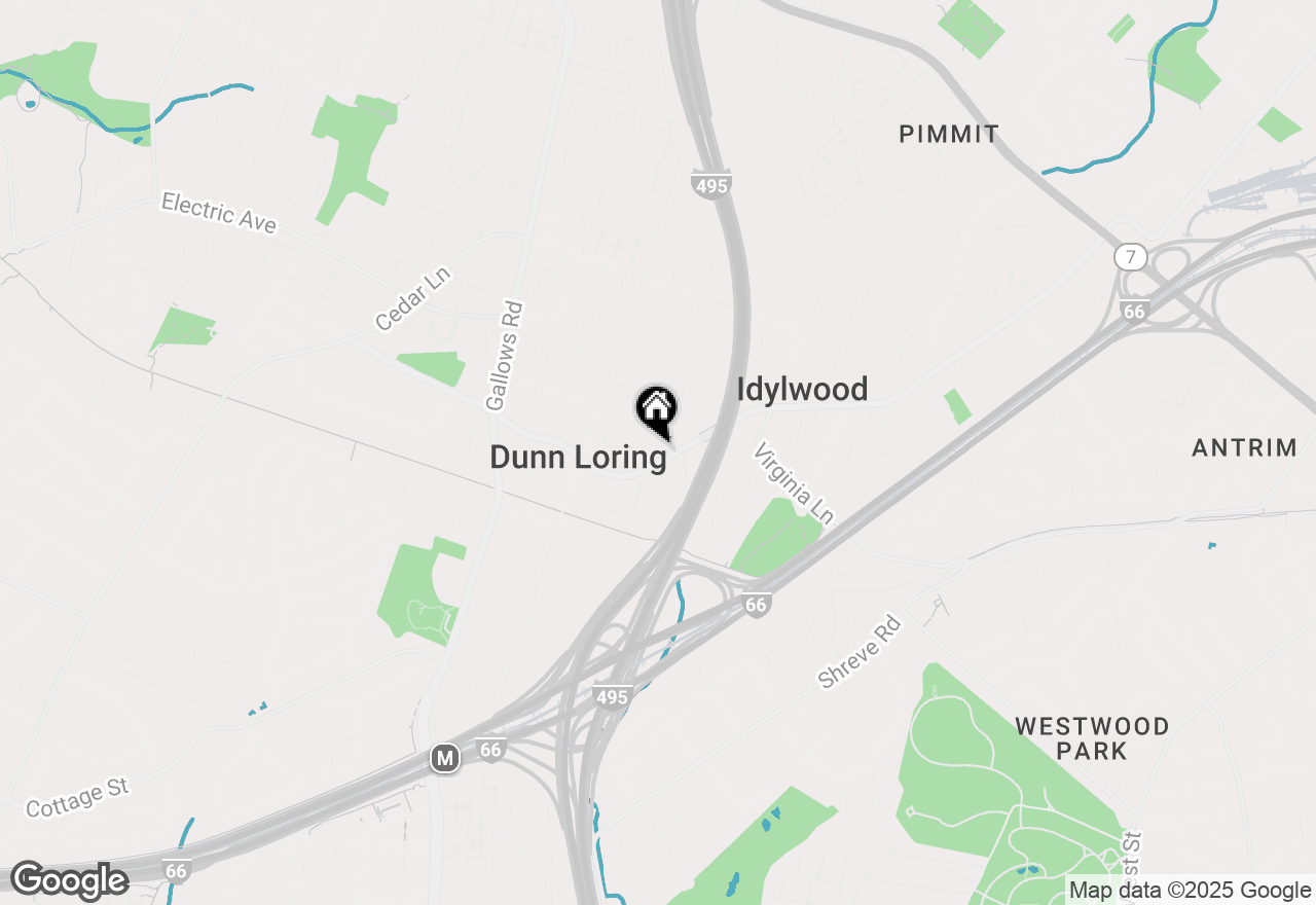 Map of 7914 Idylwood Road, Dunn Loring, VA 22027