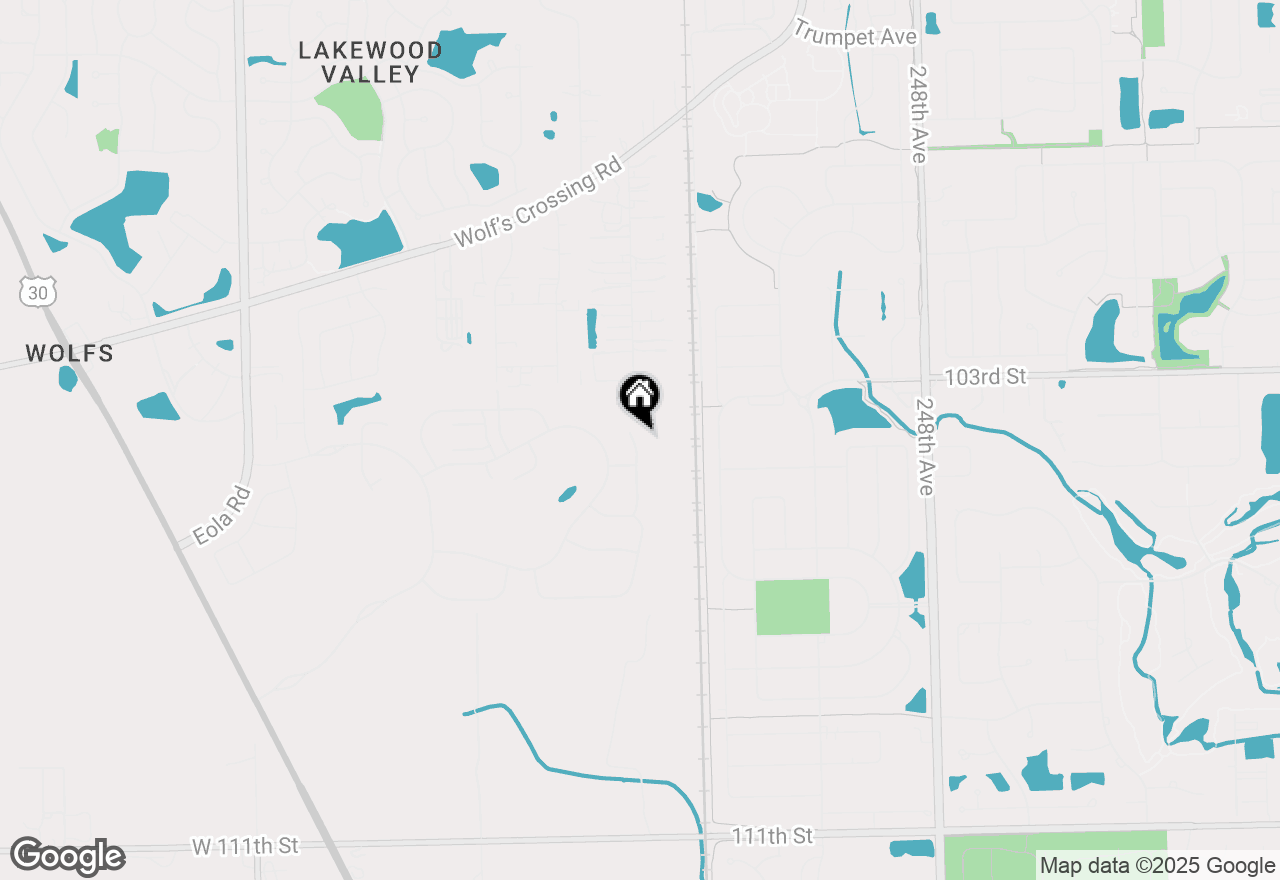 Map of 3258 Mirehaven Court, Aurora, IL 60503