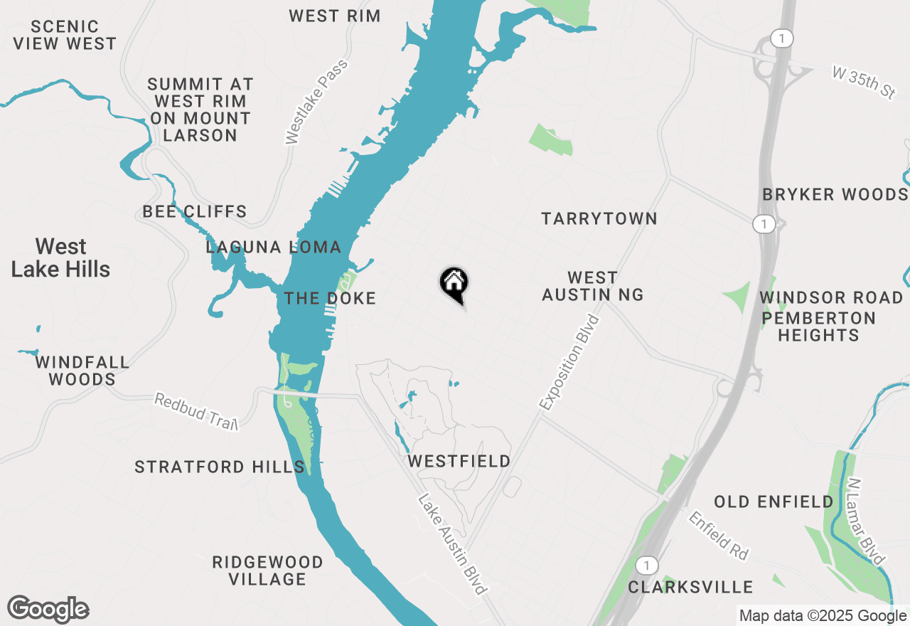 Map of 3315 Cherry Ln, Austin, TX 78703
