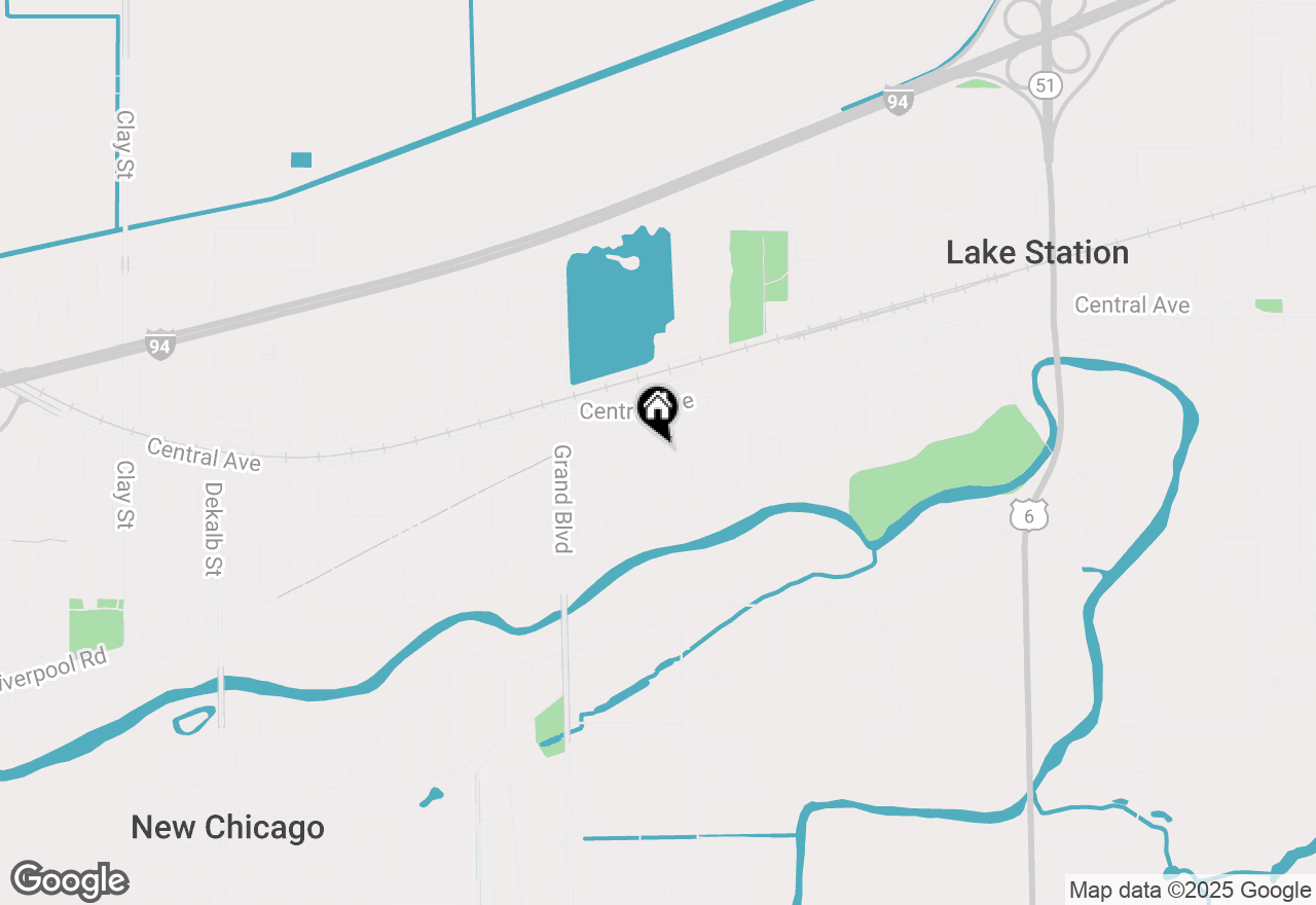 Map of 2635 Knox Street, Lake Station, IN 46405