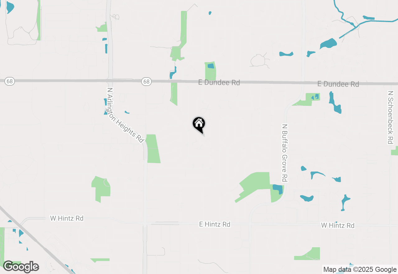 Map of 3157 N Daniels Court #3157, Arlington Heights, IL 60004