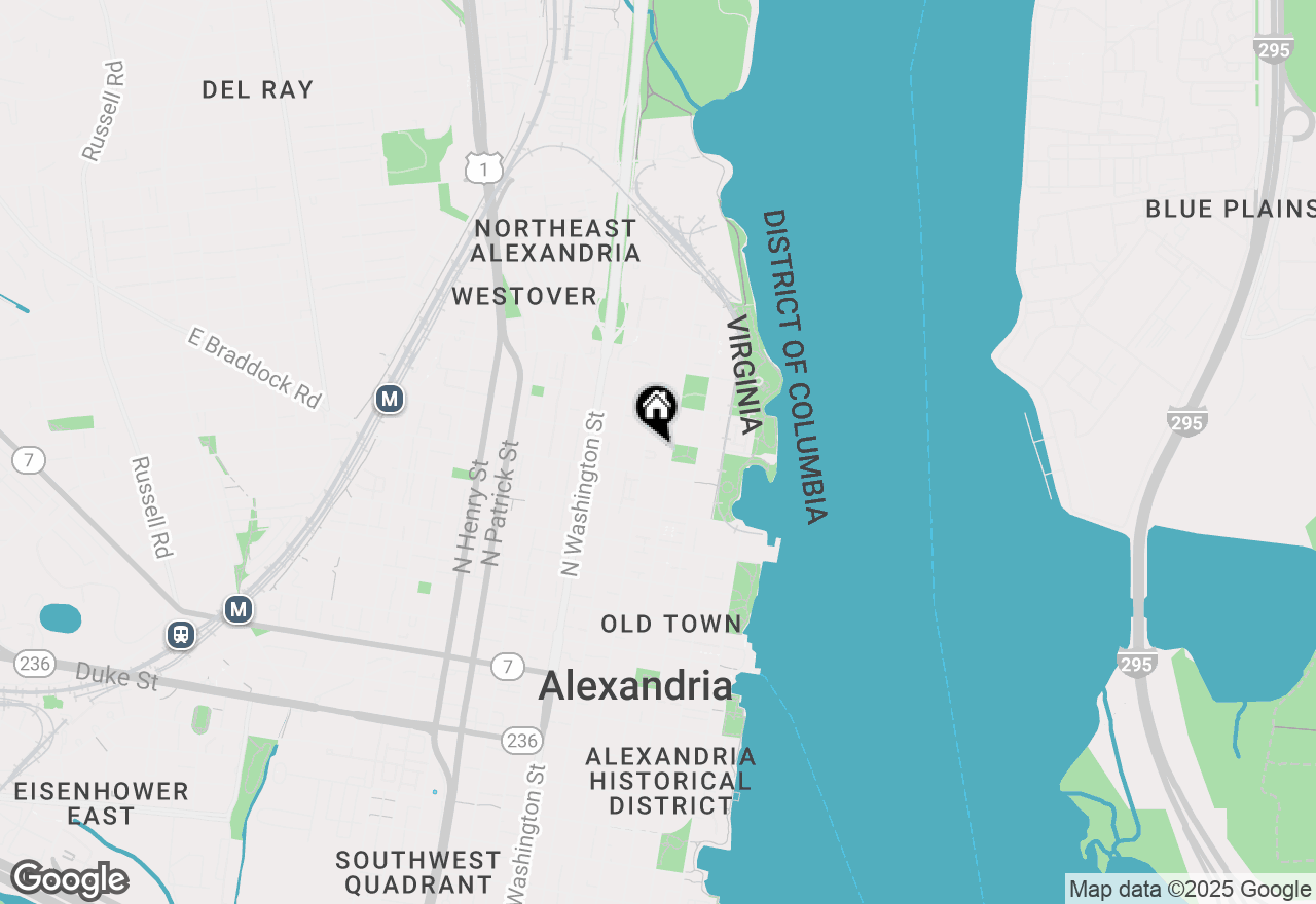 Map of 400 Madison Street #1704, Alexandria, VA 22314