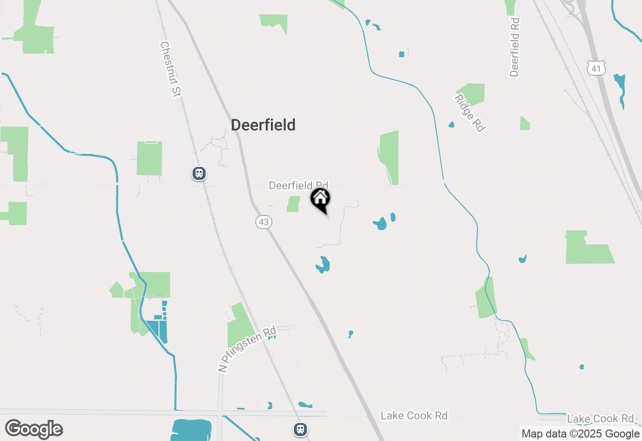 Map of 437 Longfellow Avenue, Deerfield, IL 60015