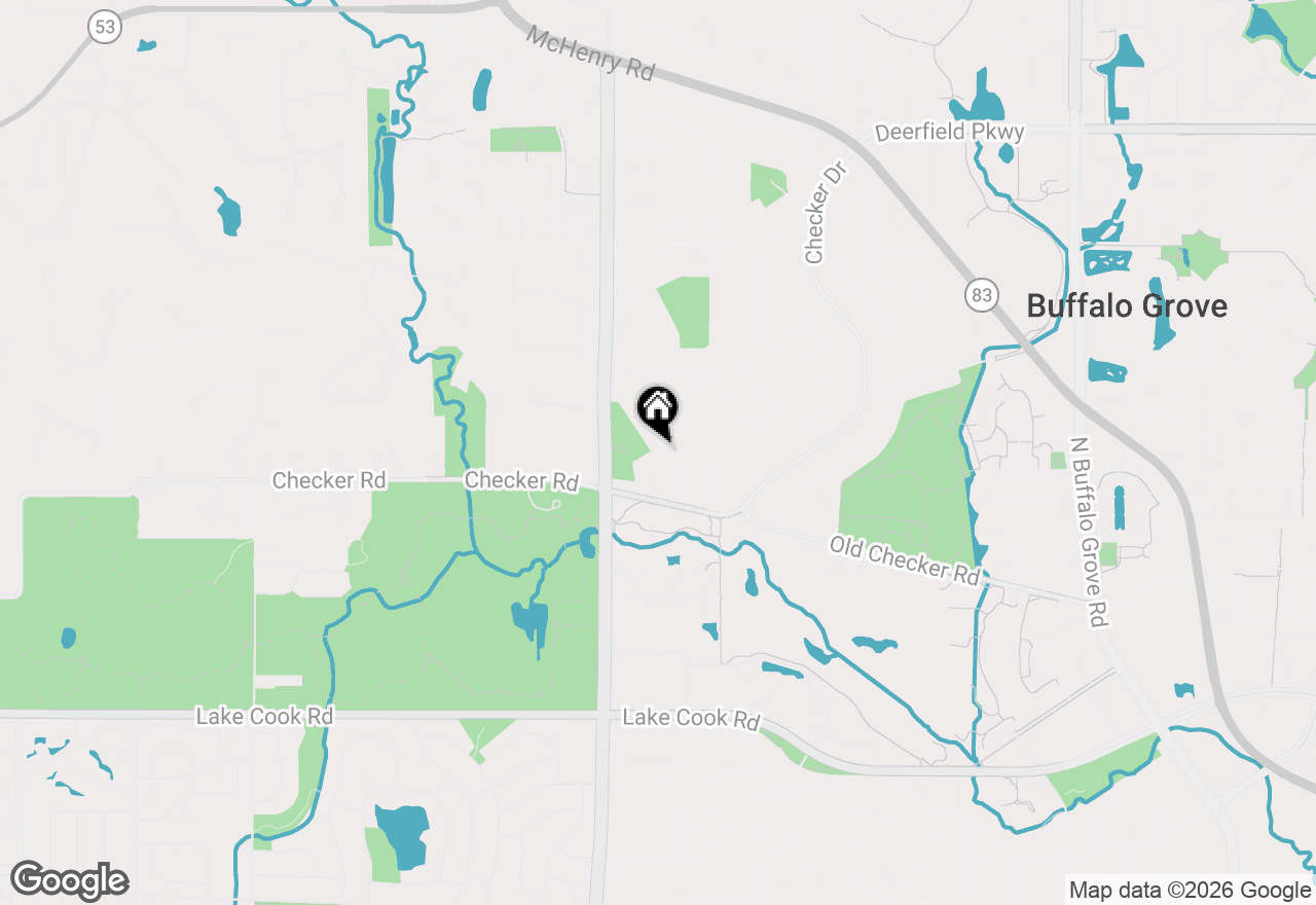 Map of 441 Arbor Gate Lane, Buffalo Grove, IL 60089