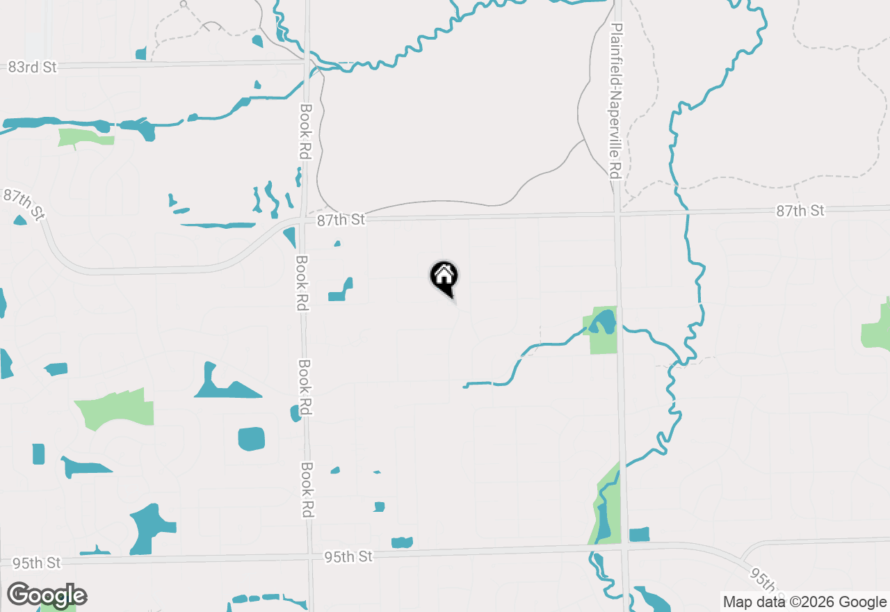 Map of 10S220 Alan Road, Naperville, IL 60564
