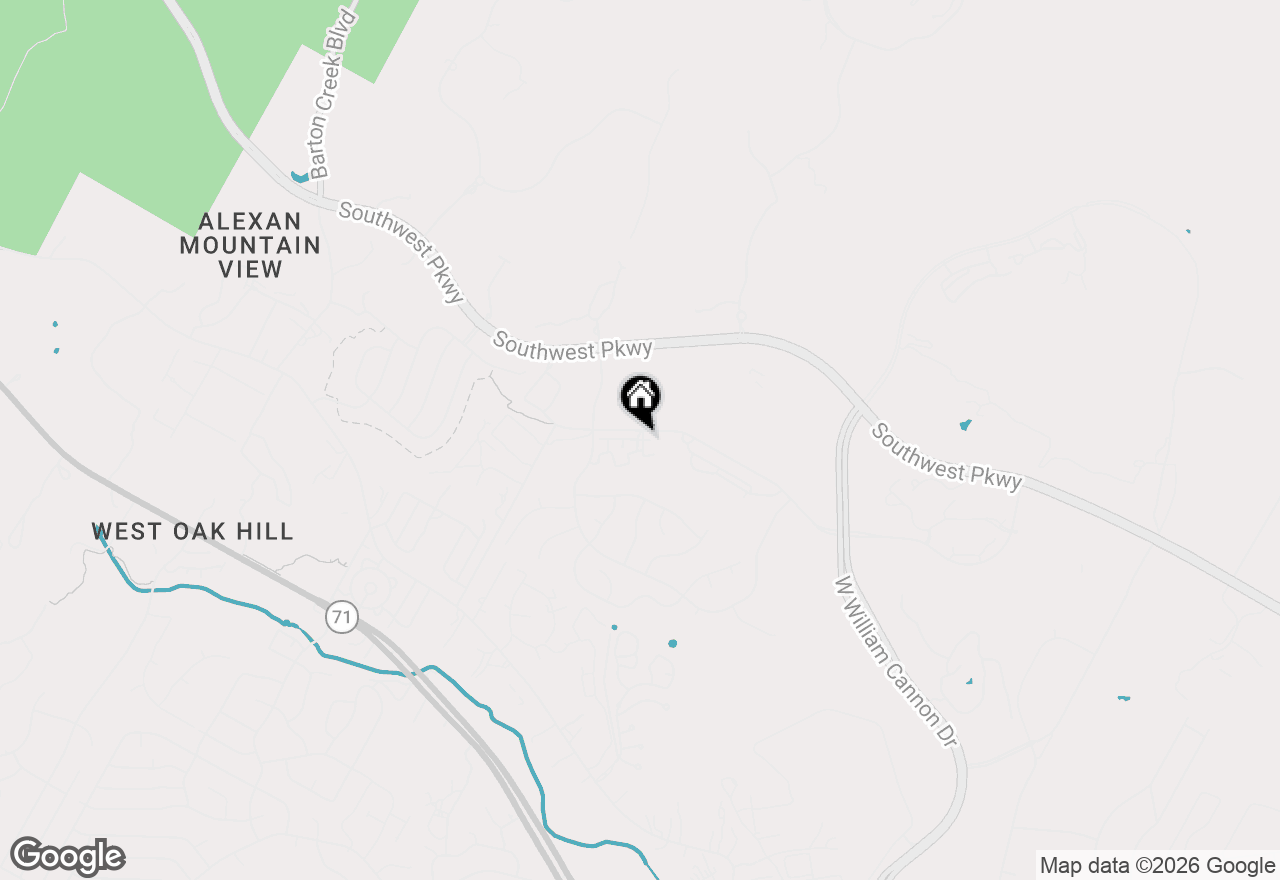 Map of 7701 Rialto Blvd #1217, Austin, TX 78735