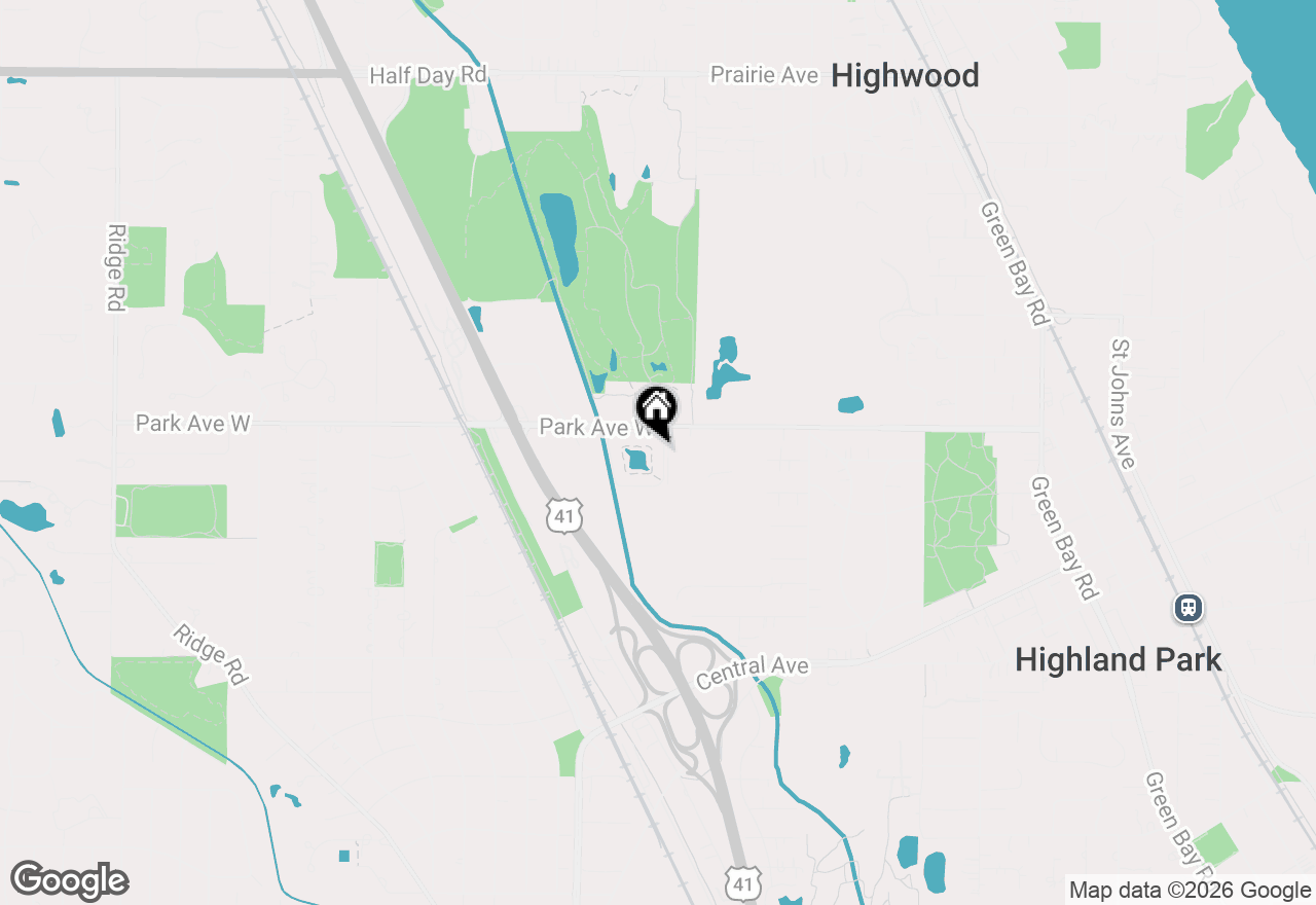 Map of 1230 Park Avenue W #236, Highland Park, IL 60035