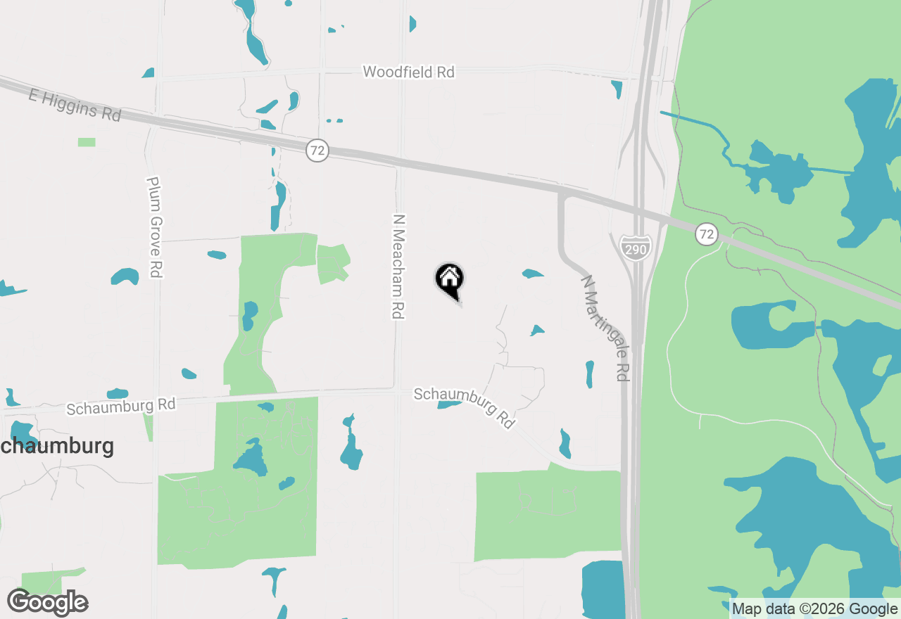 Map of 236 Saugus Lane, Schaumburg, IL 60173