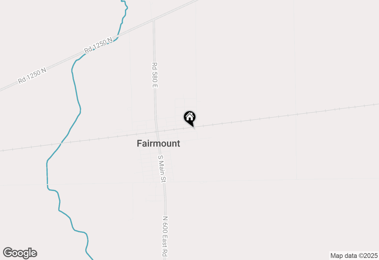 Map of 407 E Court Street, Fairmount, IL 61841