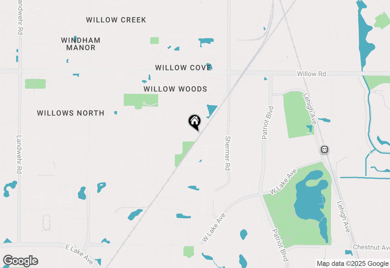 Map of 3035 Mary Kay Lane, Glenview, IL 60026