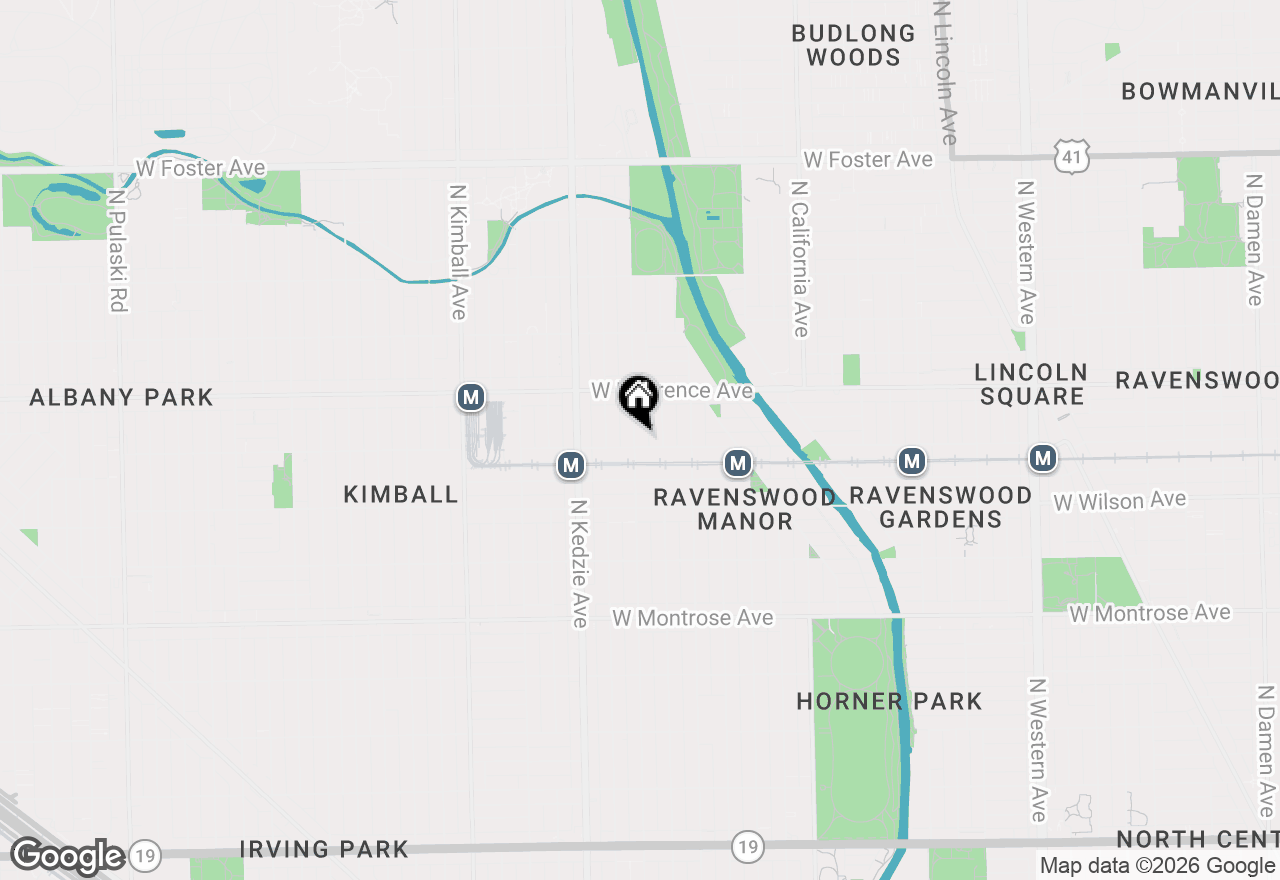 Map of 4707 N Albany Avenue #3, Chicago, IL 60625