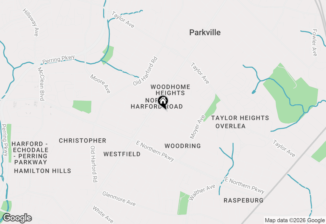 Map of 3014 Orlando Avenue, Baltimore, MD 21234