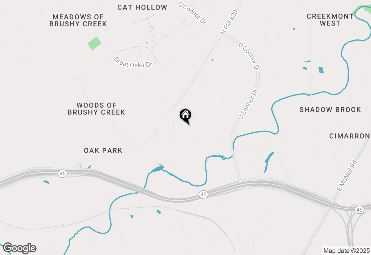 Map of 132 Archipelago Trl, Austin, TX 78717