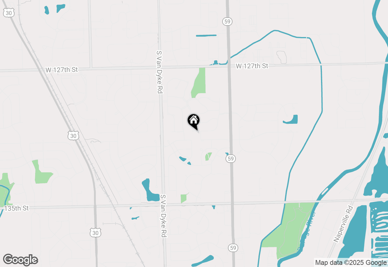 Map of 13052 Kensington Drive, Plainfield, IL 60585
