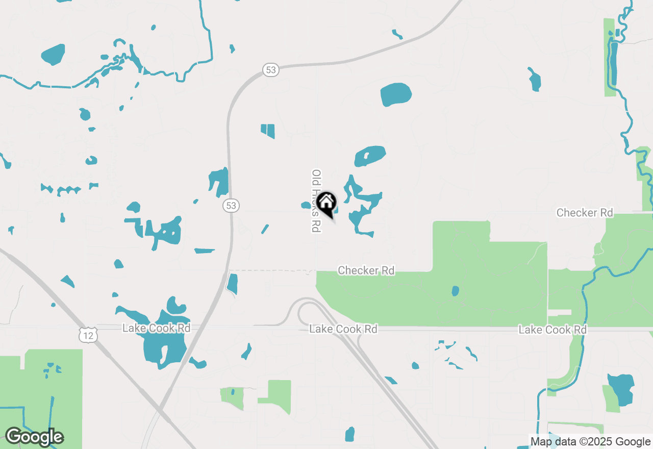 Map of 2353 Bayberry Lane, Long Grove, IL 60047