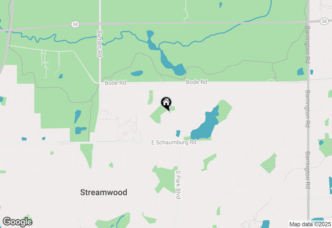 Map of (Address confidential), Streamwood, Illinois 60107