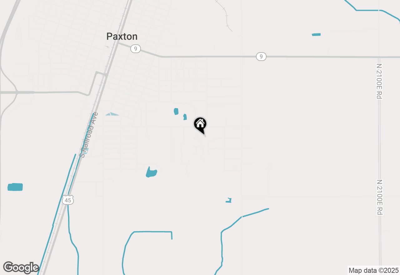 Map of 715 Cambridge Drive, Paxton, IL 60957