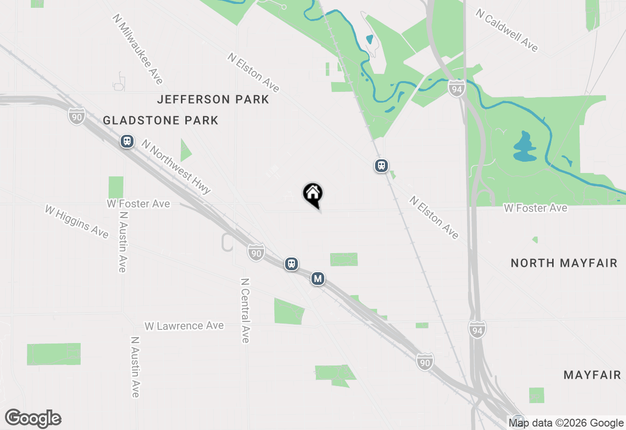 Map of 5333 W Foster Avenue, Chicago, IL 60630