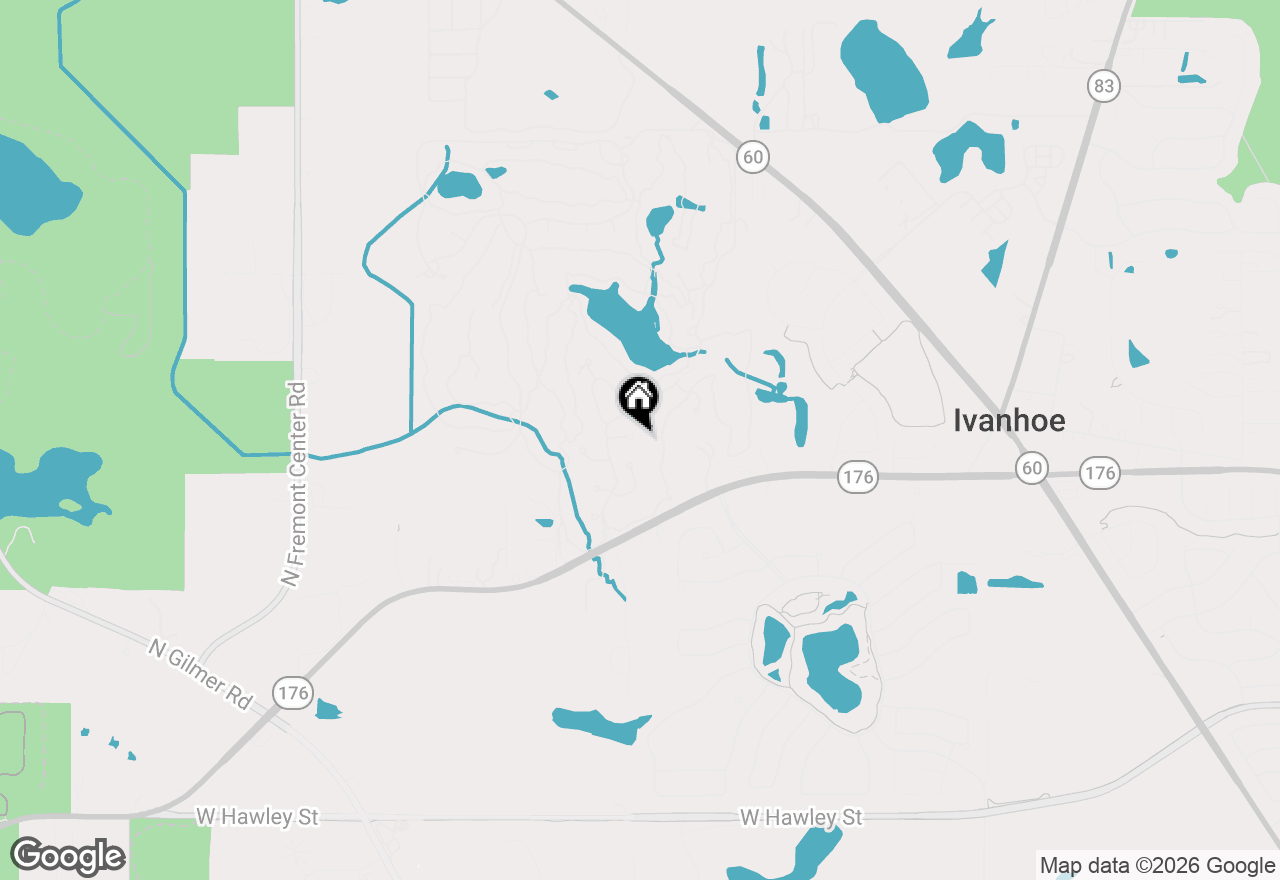 Map of 21739 W Jupiter Court, Mundelein, IL 60060
