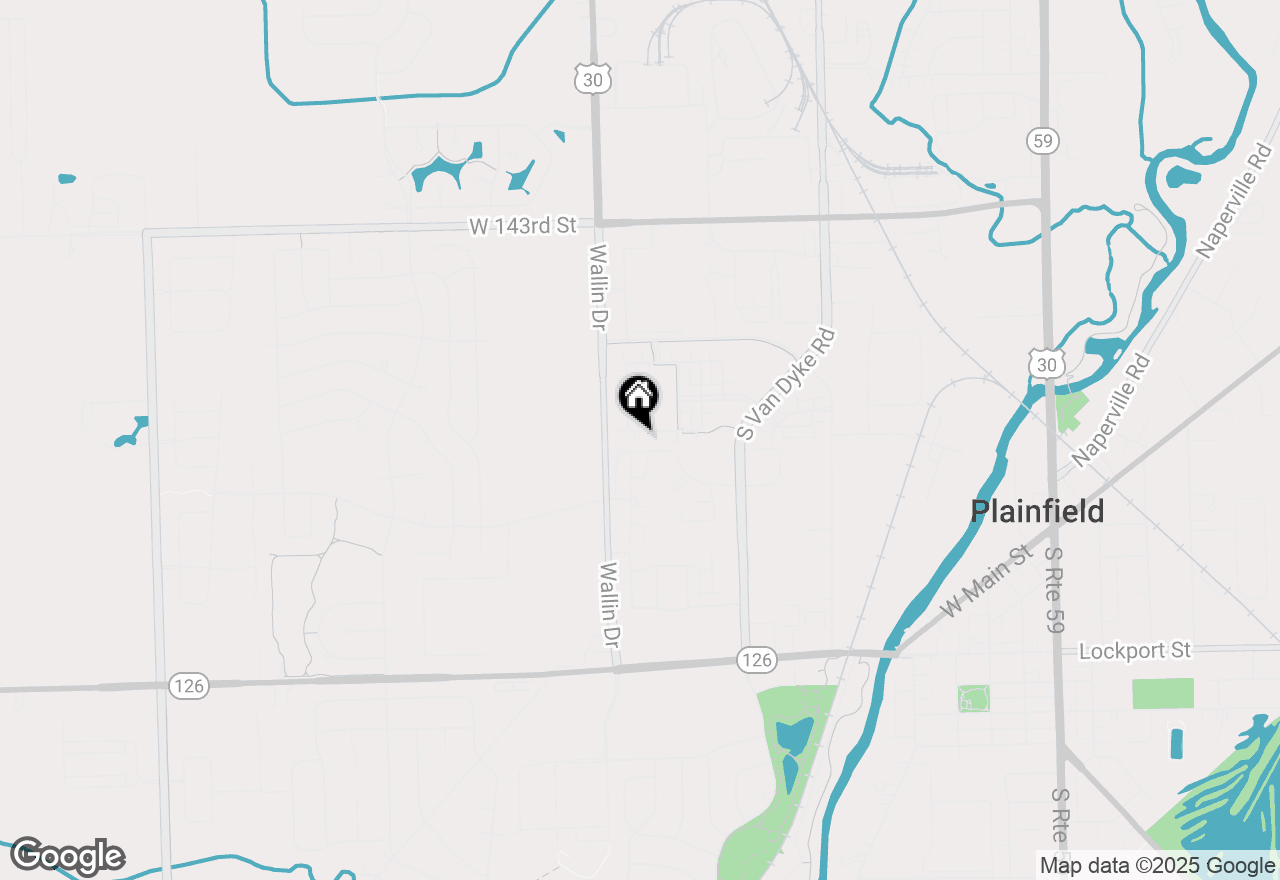 Map of 24721 Patriot Square Drive S, Plainfield, IL 60544