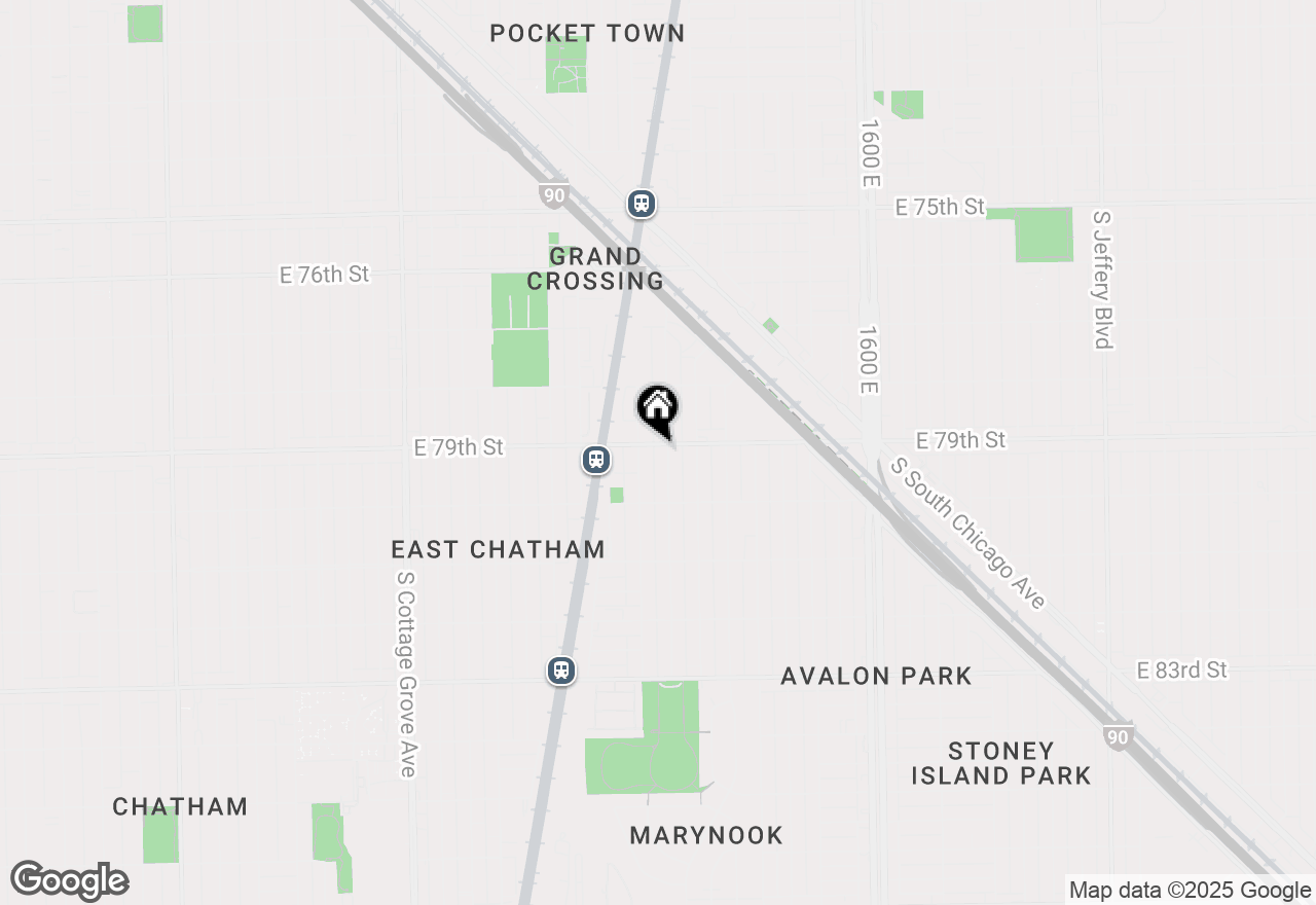 Map of 1215 E 79th Street, Chicago, IL 60619