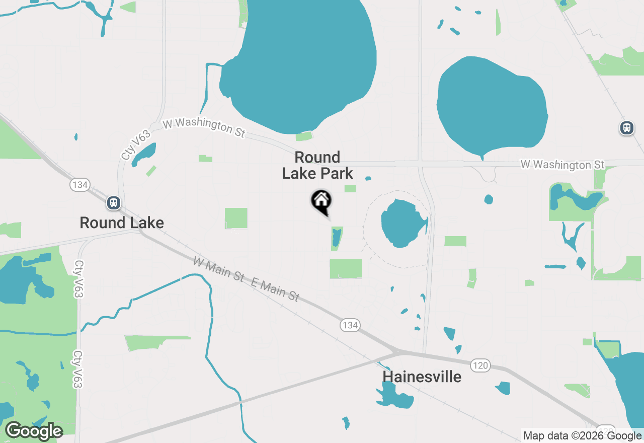 Map of 302 Elder Drive, Round Lake Park, IL 60073