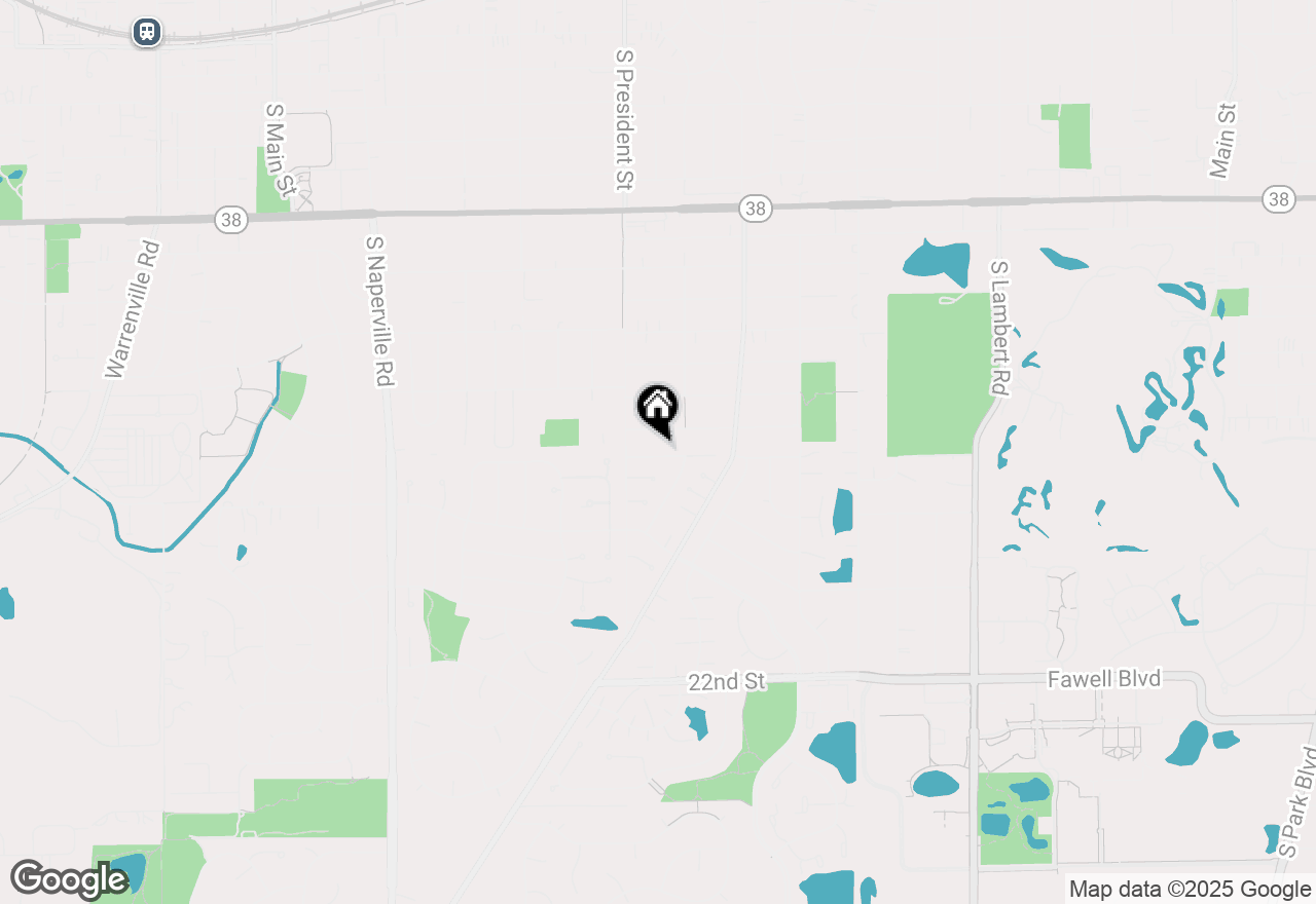 Map of 1113 Loughborough Court, Wheaton, IL 60189