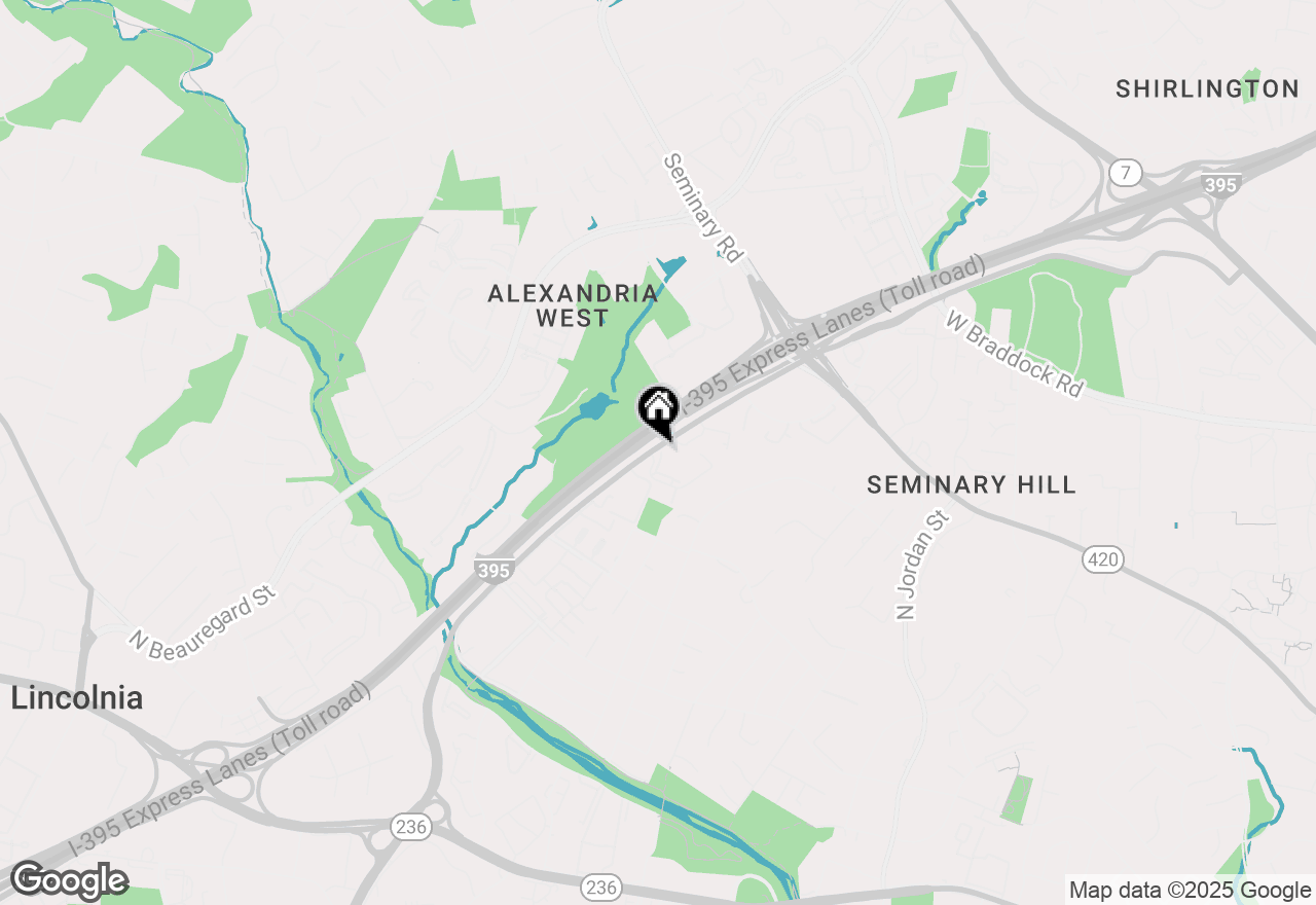 Map of 1415 N Van Dorn Street #B, Alexandria, VA 22304