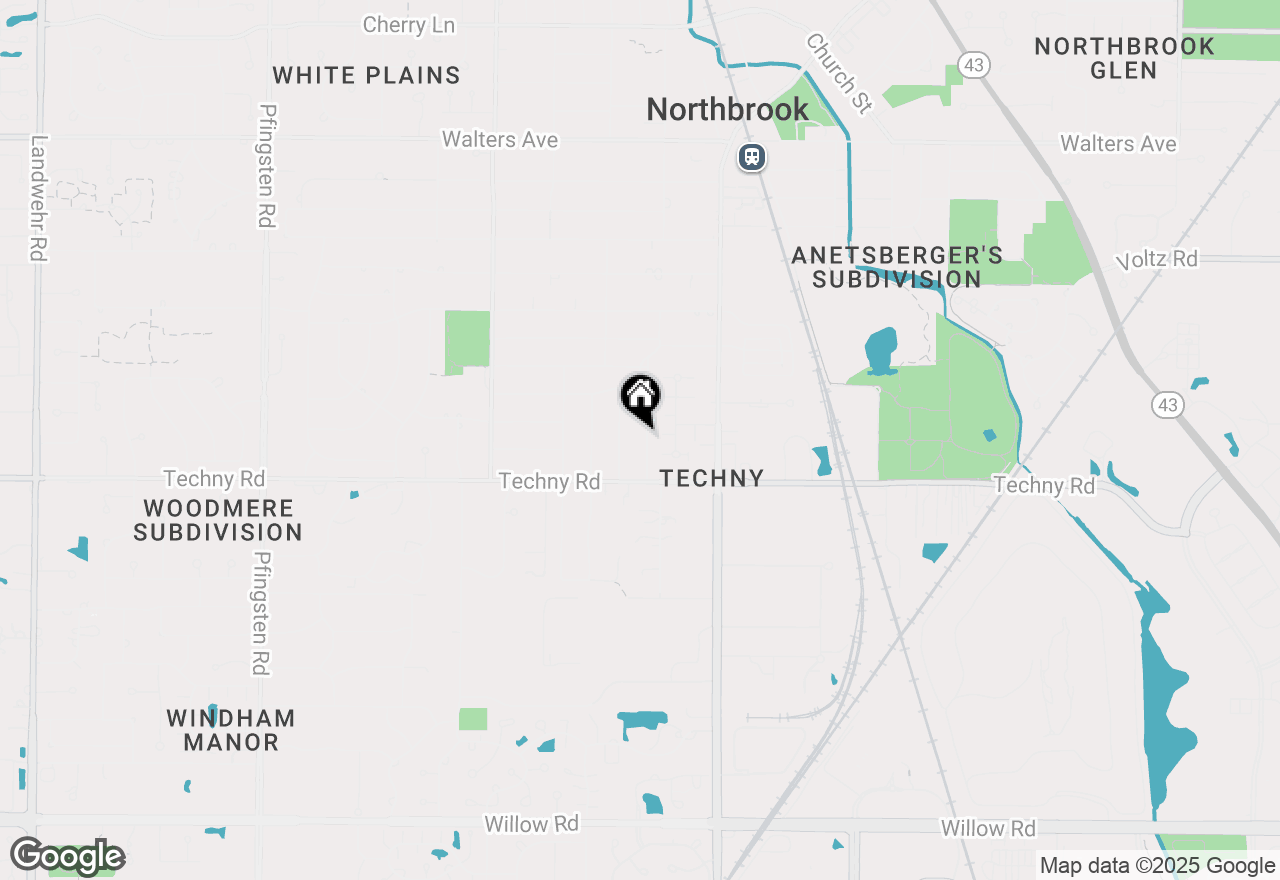 Map of 1932 Summerton Place, Northbrook, IL 60062