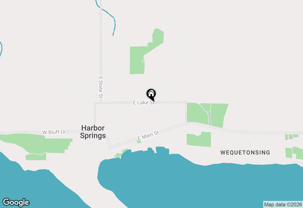 Map of 558 E Lake Street, Harbor Springs, MI 49740