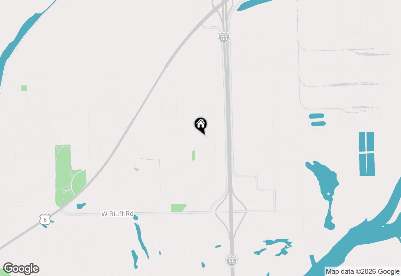 Map of 24254 S Burr Road, Channahon, IL 60410