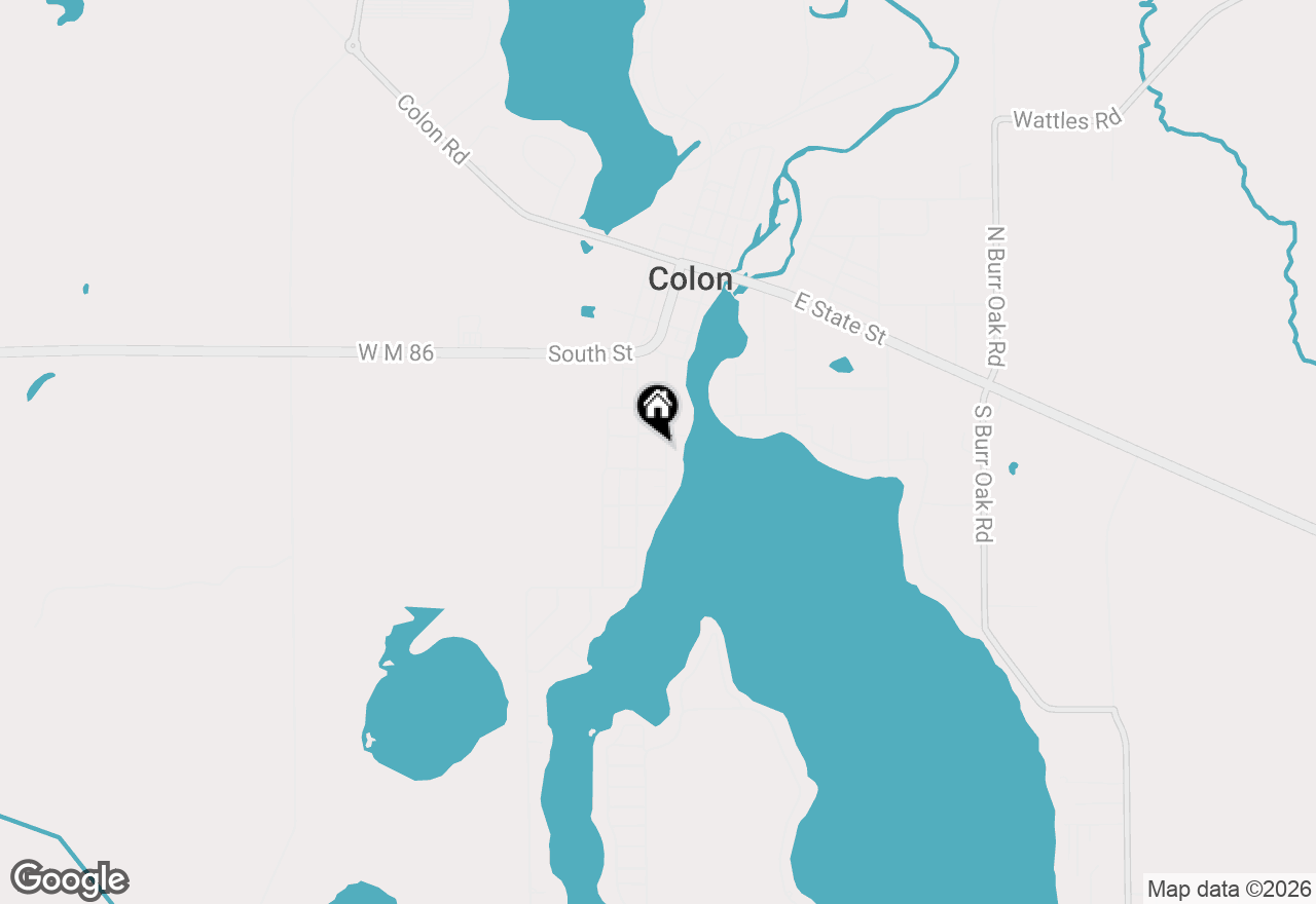 Map of 622 Maple Street, Colon, MI 49040