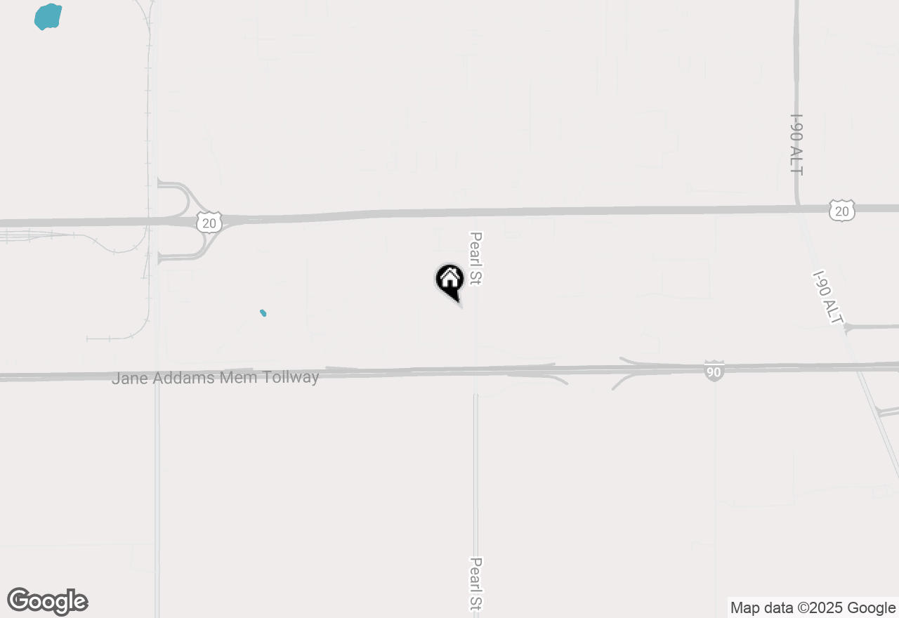 Map of 2150 Ivy Lane, Belvidere, IL 61008