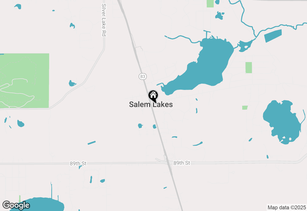 Map of 8403 Antioch Rd, Salem, WI 53168