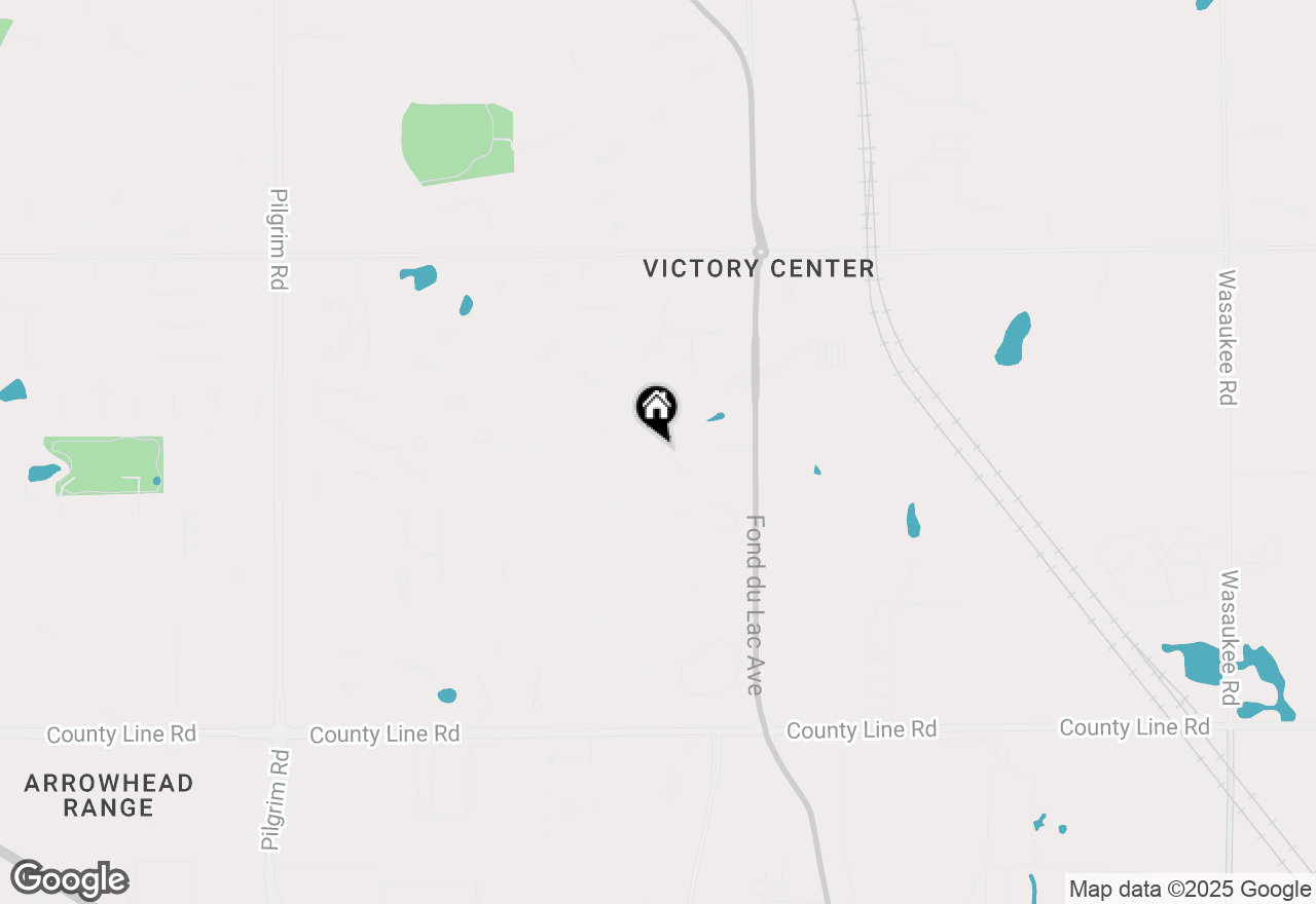 Map of N100W14330 Sunburst Trl, Germantown, WI 53022