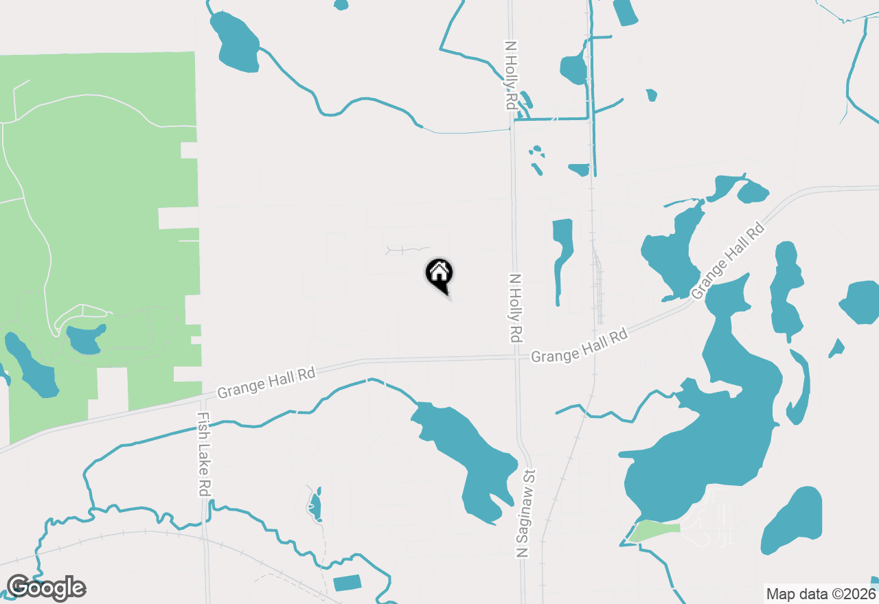 Map of 3422 Herrington Drive, Holly, MI 48442