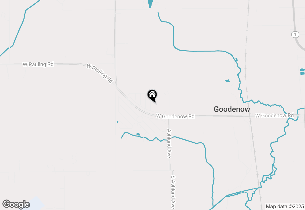 Map of 9 Swallow Lane, Beecher, IL 60401