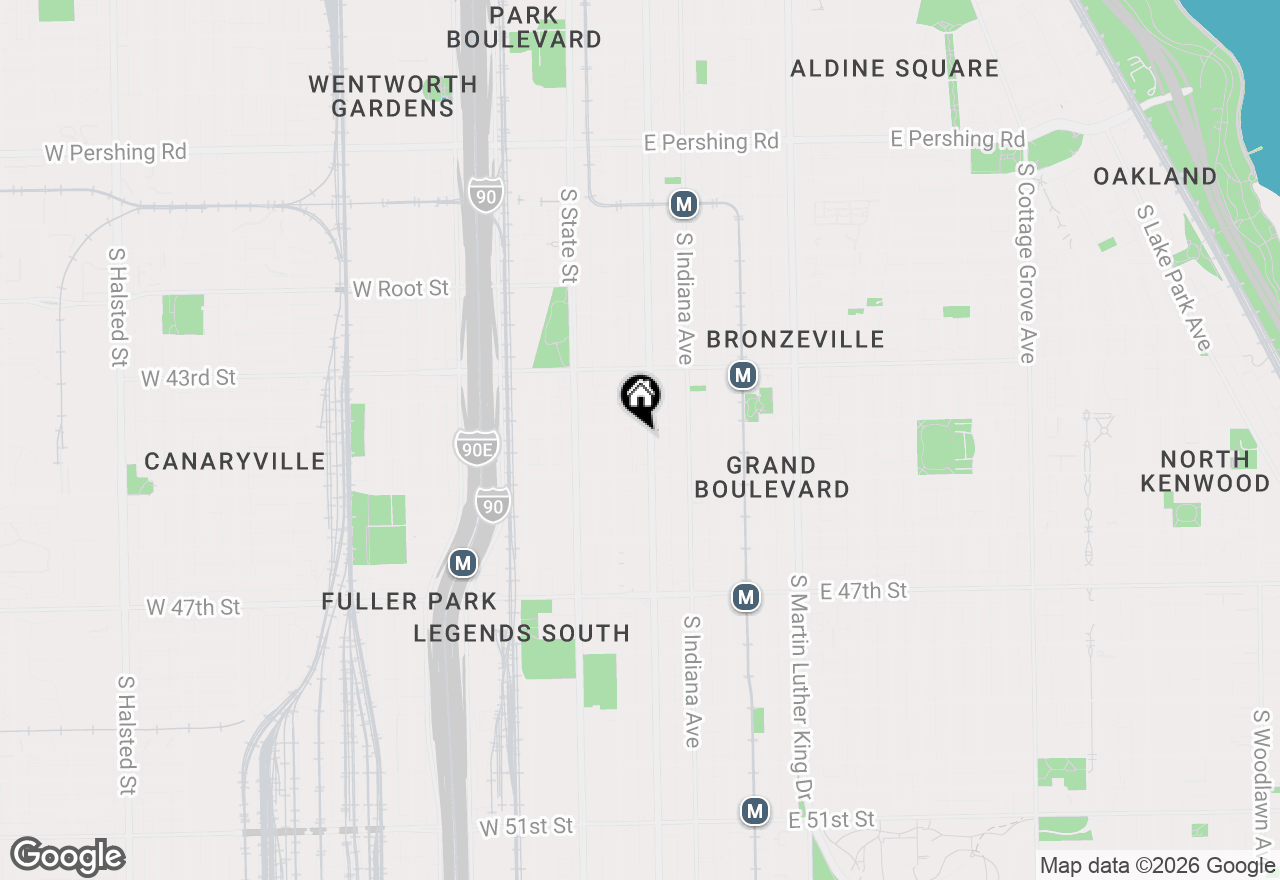 Map of 4408 S Michigan Avenue, Chicago, IL 60653