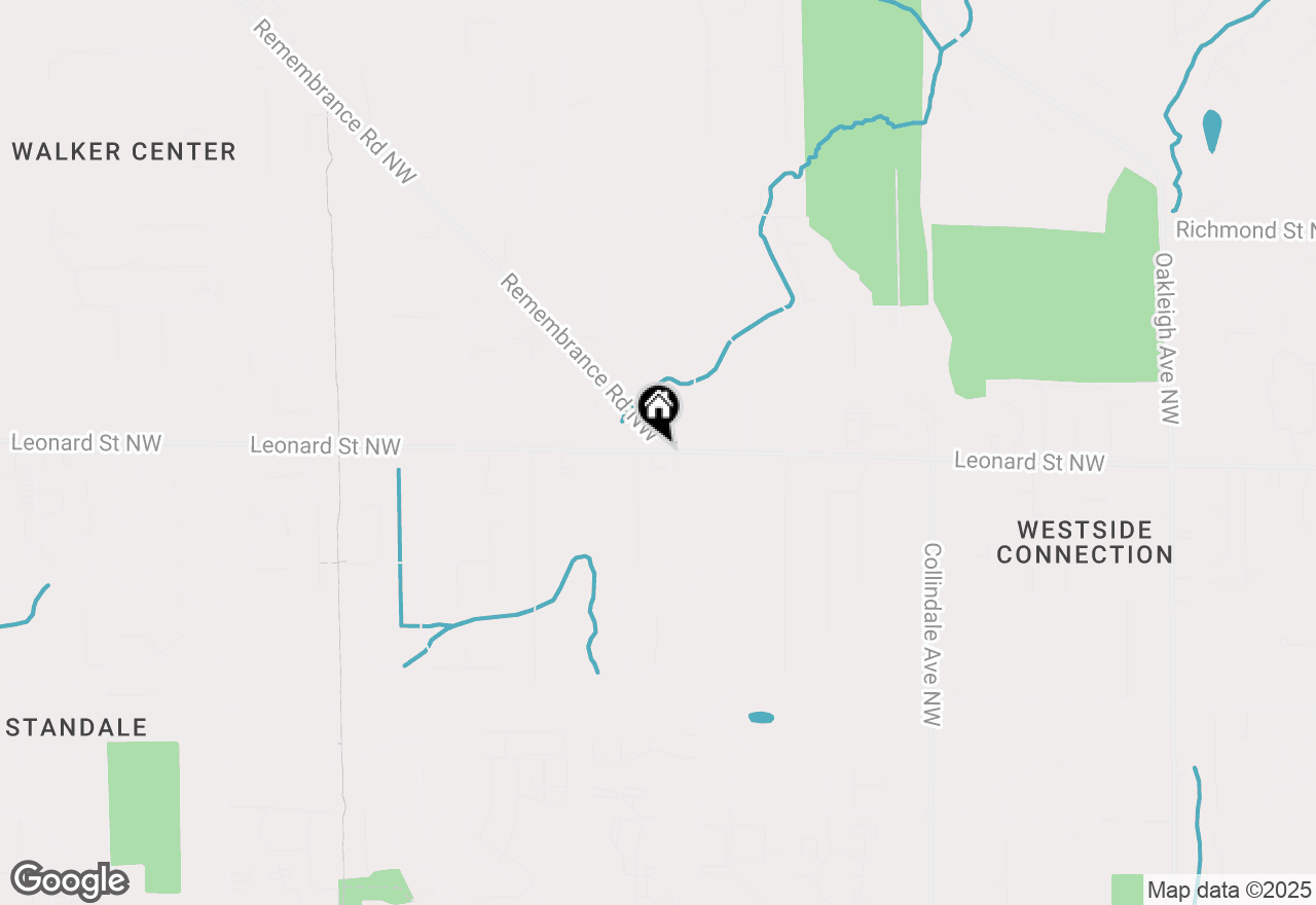 Map of  Leonard Street Nw #O-300, Grand Rapids, MI 49504